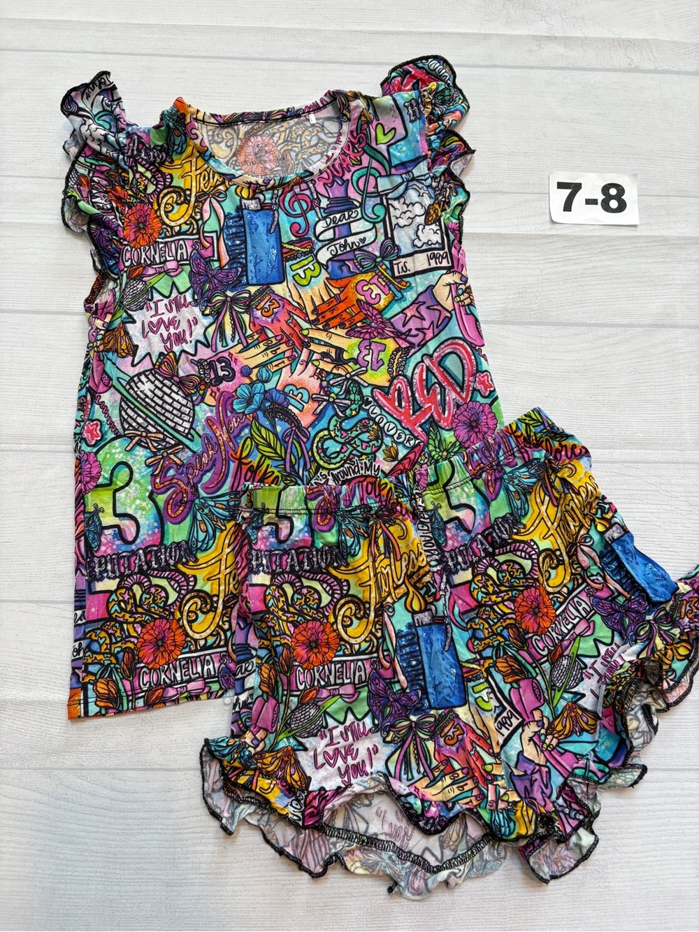 Charlie’s project Taylor swift pajamas